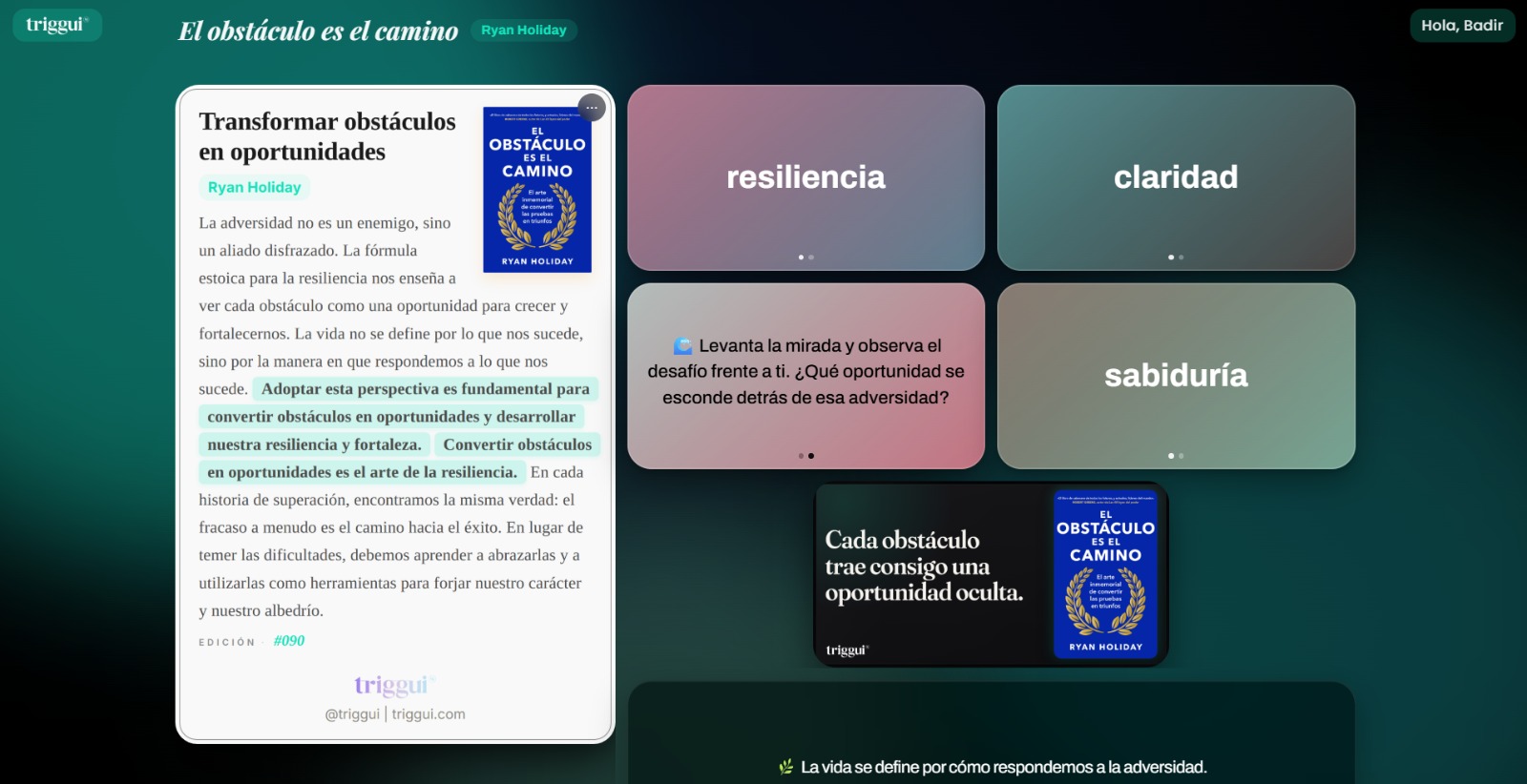 Tu Espiral: tu colección personal de libros que mejoraron tu ánimo