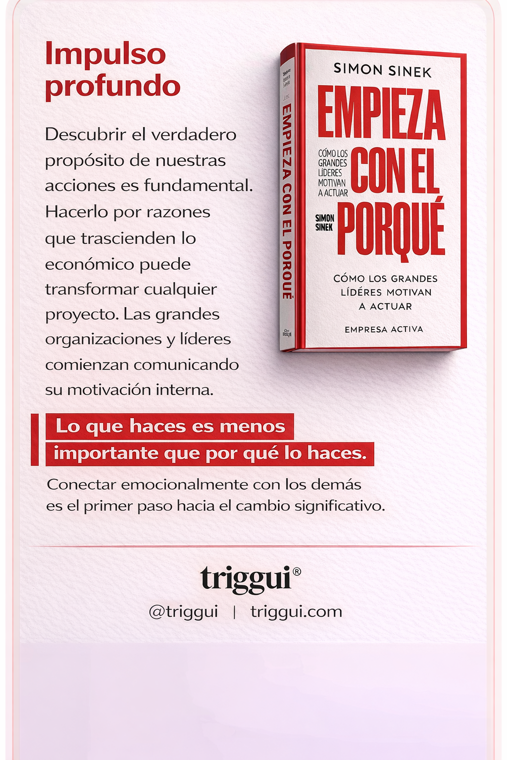 Empieza con el porqué